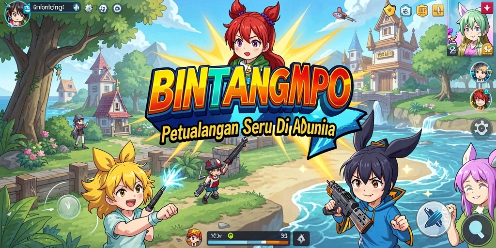 Gameplay seru BINTANGMPO dengan karakter anime yang menarik.