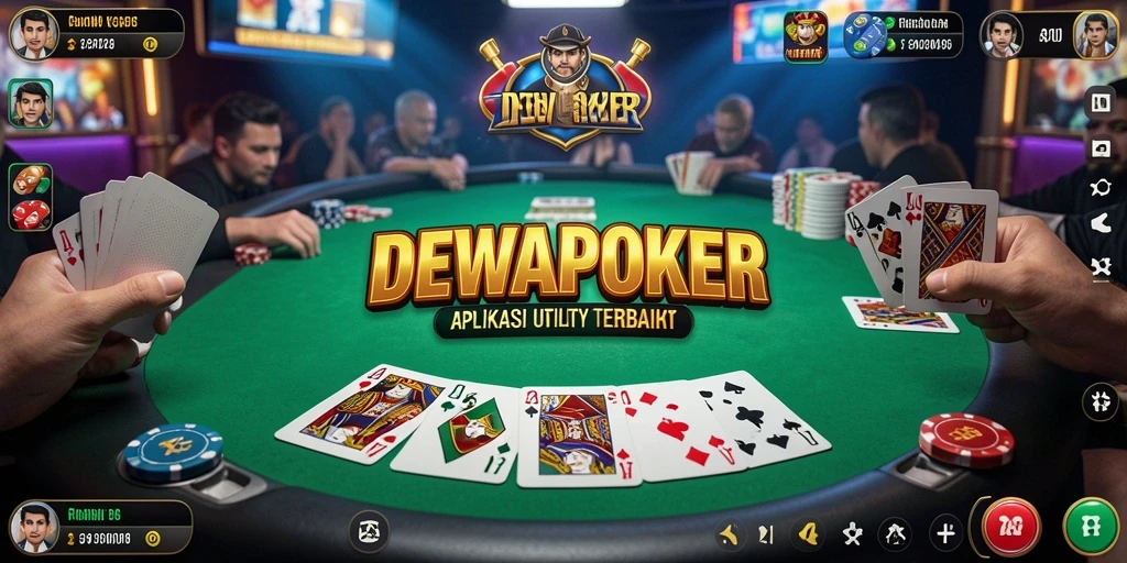 Tampilan gameplay DEWAPOKER yang menarik dan interaktif.