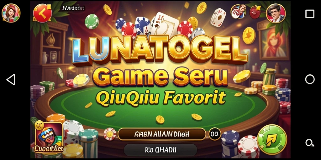 Gameplay seru QiuQiu di LUNATOGEL yang membuat ketagihan.