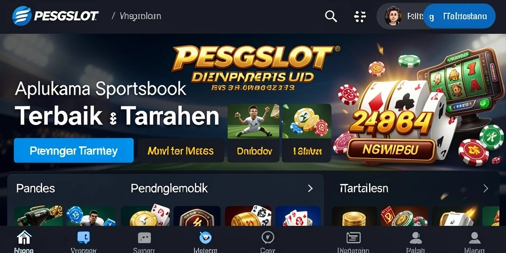 Tampilan antarmuka pengguna PESGSLOT yang menarik dan mudah digunakan.
