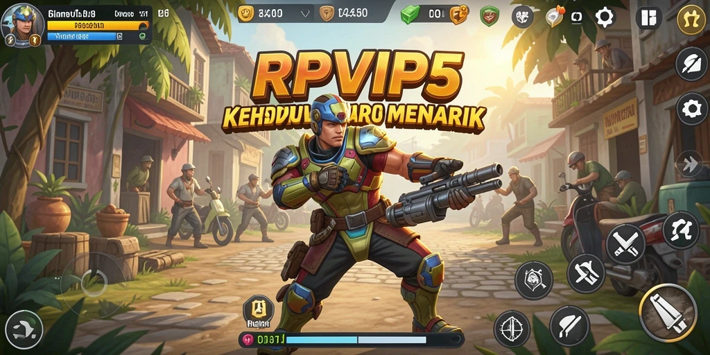 Tampilan gameplay RPVIP5 yang menarik dan interaktif.