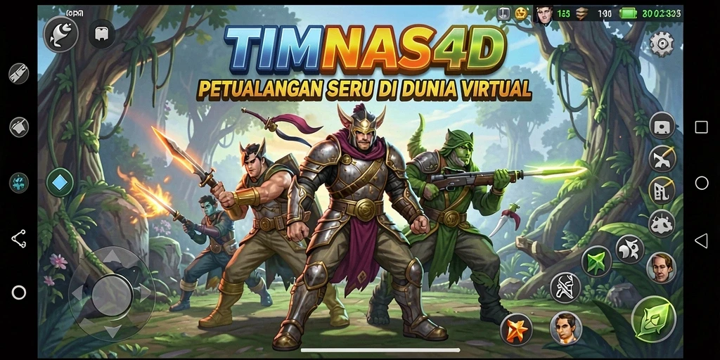 Tangkapan layar TIMNAS4D menampilkan aksi seru gameplay petualangan.