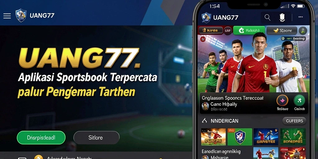 Tampilan gameplay menarik dari aplikasi Sportsbook UANG77.