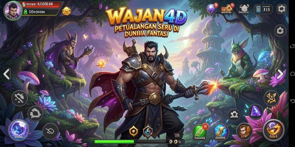 Gameplay seru WAJAN4D di dunia petualangan yang menakjubkan.